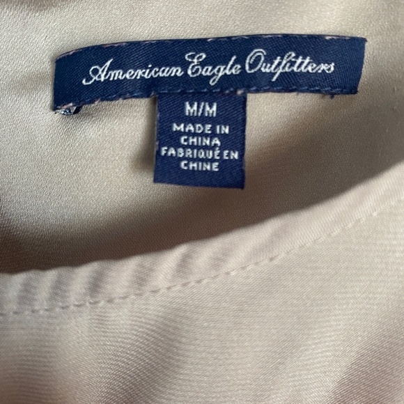 American Eagle Outfitters Pastel‎ Rainbow Sleeveless Pleated Dress Size Medium - Picture 2 of 15